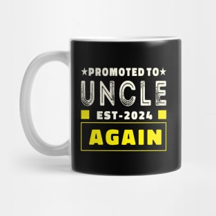 promoted to uncle 2024 again Mug